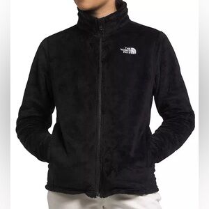North Face black fleece jacket 🖤